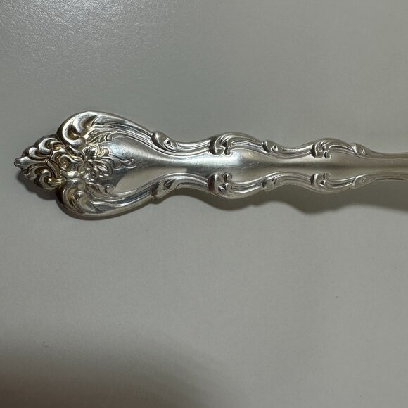 Vintage INTERLUDE International SilverPlate Fork/Scalloped Spoon Serving Set - Picture 10 of 16